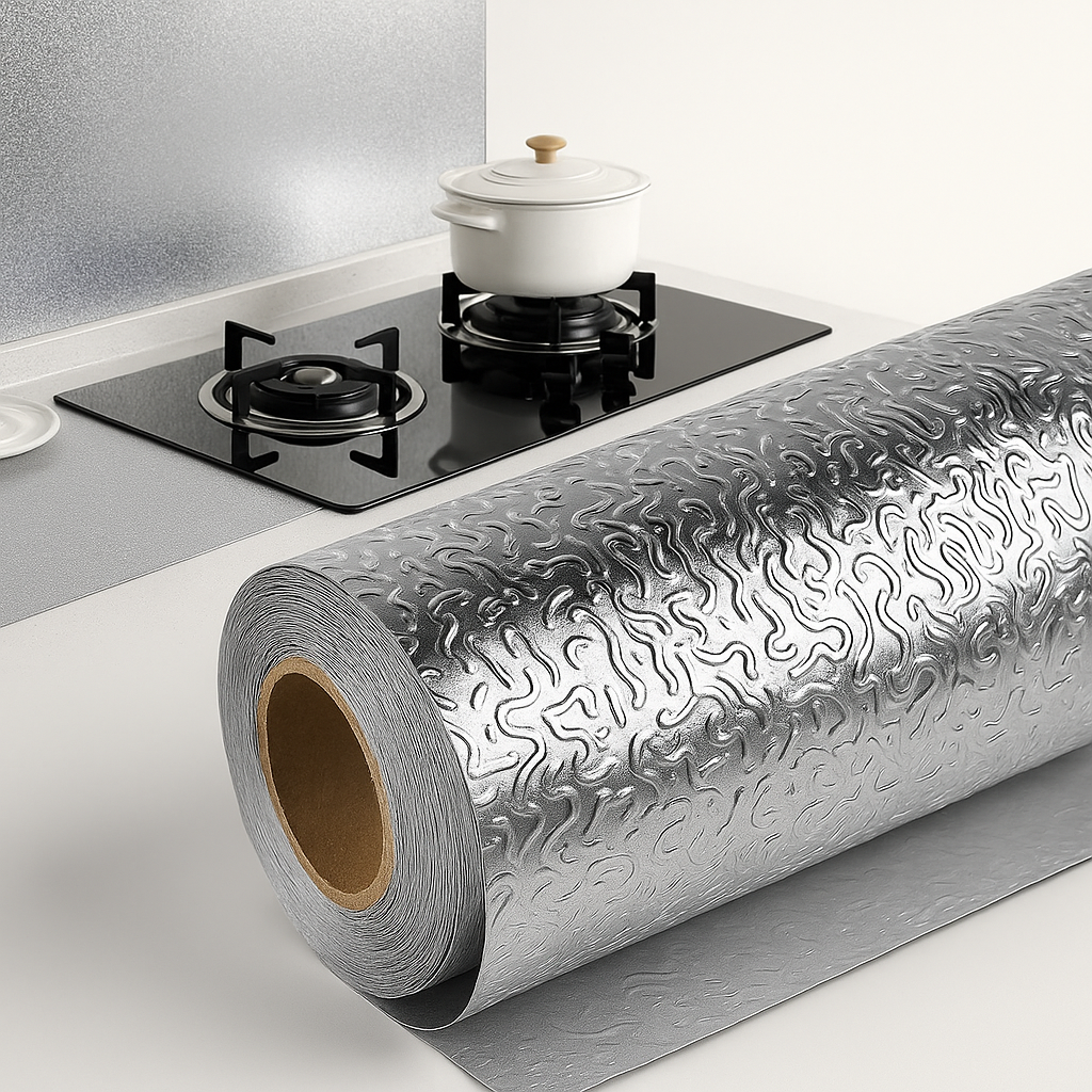 Aluminio autoadhesivo 40cm x 3m