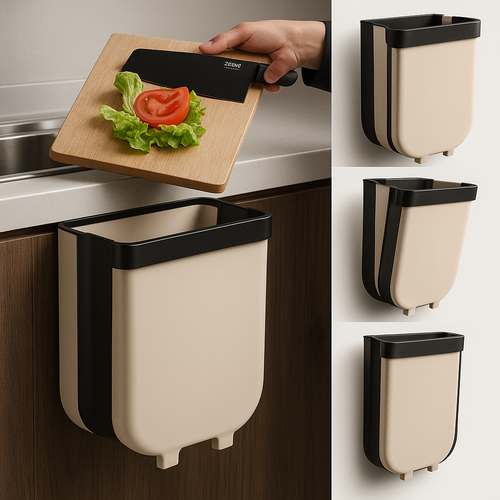 Caneca basurero plegable